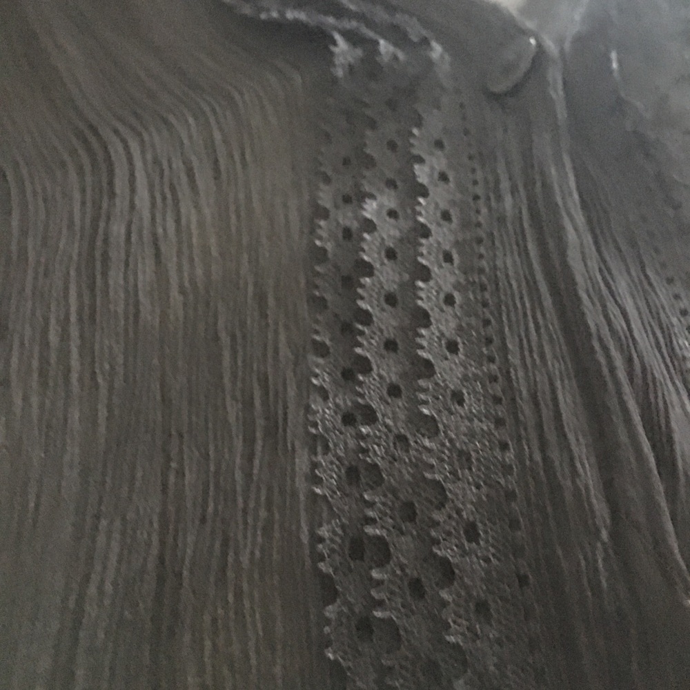 Sheer black blouse - Picture 2 of 3